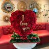 Arreglo Hearth Love con Rosas Rojas