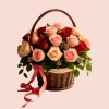 Canasta de Rosas Surtidas